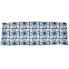 Azulejo Style Blue Tiles Body Pillow Case (dakimakura) by MintanArt