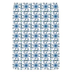 Azulejo Style Blue Tiles Removable Flap Cover (l) by MintanArt