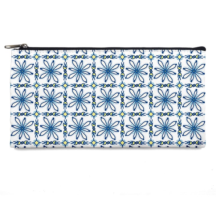 Azulejo style blue tiles Pencil Case