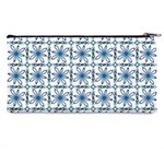 Azulejo style blue tiles Pencil Case Back