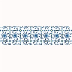 Azulejo Style Blue Tiles Large Bar Mats by MintanArt