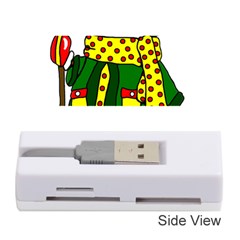 Christmas Snowman  Memory Card Reader (stick)