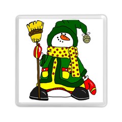 Christmas Snowman  Memory Card Reader (square) by IIPhotographyAndDesigns