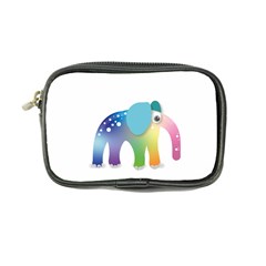 Illustrations Elephant Colorful Pachyderm Coin Purse by HermanTelo