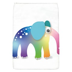 Illustrations Elephant Colorful Pachyderm Removable Flap Cover (s)