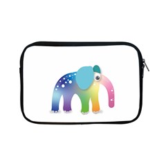 Illustrations Elephant Colorful Pachyderm Apple Ipad Mini Zipper Cases