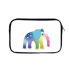 Illustrations Elephant Colorful Pachyderm Apple Macbook Pro 13  Zipper Case