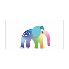 Illustrations Elephant Colorful Pachyderm Yoga Headband