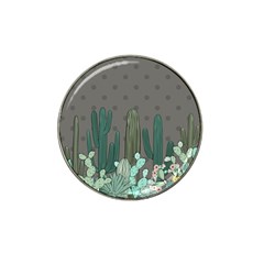 Cactus Plant Green Nature Cacti Hat Clip Ball Marker