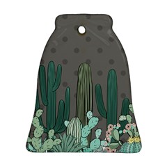 Cactus Plant Green Nature Cacti Ornament (bell)