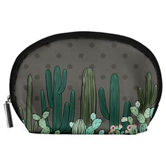 Cactus Plant Green Nature Cacti Accessory Pouch (large)