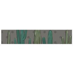 Cactus Plant Green Nature Cacti Small Flano Scarf