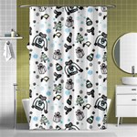 Winter story patern Shower Curtain 48  x 72  (Small)  Curtain(48  X 72 ) - 42.18 x64.8  Curtain(48  X 72 )