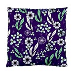 Floral blue pattern  Standard Cushion Case (Two Sides) Front