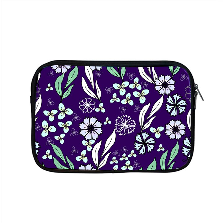 Floral blue pattern  Apple MacBook Pro 15  Zipper Case