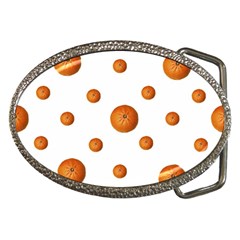 Tangerines Photo Motif Pattern Design Belt Buckles by dflcprintsclothing