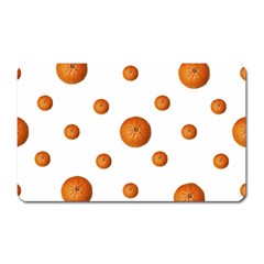 Tangerines Photo Motif Pattern Design Magnet (rectangular) by dflcprintsclothing