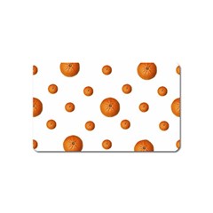 Tangerines Photo Motif Pattern Design Magnet (name Card) by dflcprintsclothing