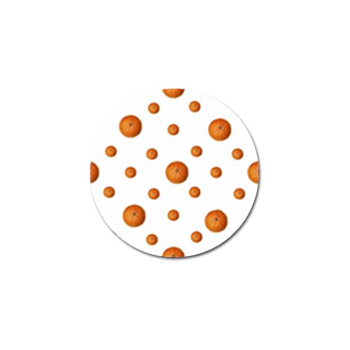 Tangerines Photo Motif Pattern Design Golf Ball Marker