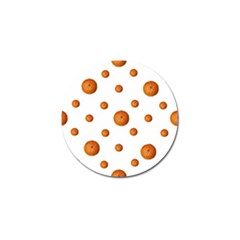 Tangerines Photo Motif Pattern Design Golf Ball Marker (4 Pack) by dflcprintsclothing