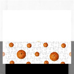 Tangerines Photo Motif Pattern Design Rectangular Jigsaw Puzzl