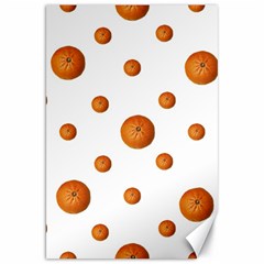 Tangerines Photo Motif Pattern Design Canvas 20  x 30 