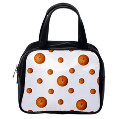 Tangerines Photo Motif Pattern Design Classic Handbag (One Side)