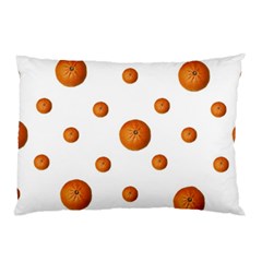 Tangerines Photo Motif Pattern Design Pillow Case