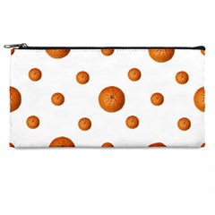 Tangerines Photo Motif Pattern Design Pencil Case