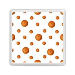 Tangerines Photo Motif Pattern Design Memory Card Reader (Square)