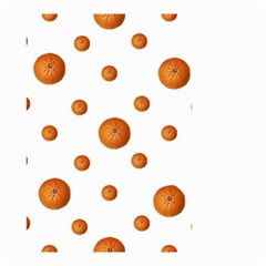 Tangerines Photo Motif Pattern Design Small Garden Flag (Two Sides)