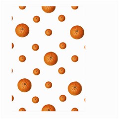 Tangerines Photo Motif Pattern Design Large Garden Flag (Two Sides)