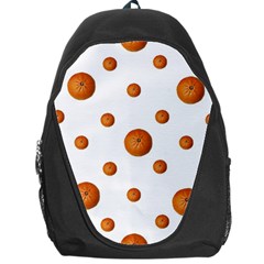 Tangerines Photo Motif Pattern Design Backpack Bag by dflcprintsclothing