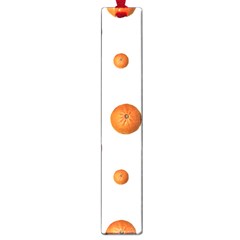 Tangerines Photo Motif Pattern Design Large Book Marks