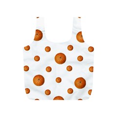 Tangerines Photo Motif Pattern Design Full Print Recycle Bag (s) by dflcprintsclothing