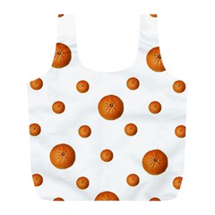 Tangerines Photo Motif Pattern Design Full Print Recycle Bag (l) by dflcprintsclothing