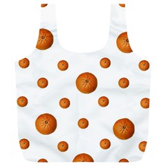 Tangerines Photo Motif Pattern Design Full Print Recycle Bag (xl) by dflcprintsclothing