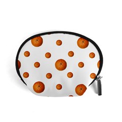 Tangerines Photo Motif Pattern Design Accessory Pouch (Small)