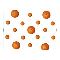 Tangerines Photo Motif Pattern Design Double Sided Flano Blanket (mini) 