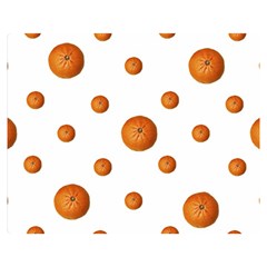 Tangerines Photo Motif Pattern Design Double Sided Flano Blanket (Medium) 