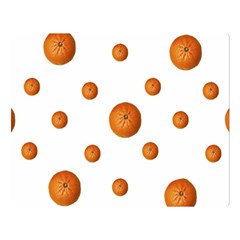 Tangerines Photo Motif Pattern Design Double Sided Flano Blanket (Large) 