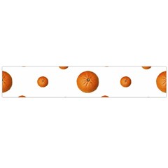 Tangerines Photo Motif Pattern Design Large Flano Scarf  by dflcprintsclothing