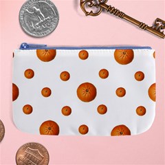 Tangerines Photo Motif Pattern Design Large Coin Purse