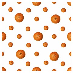 Tangerines Photo Motif Pattern Design Wooden Puzzle Square