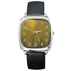 Golden Square Metal Watch