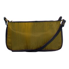 Golden Shoulder Clutch Bag