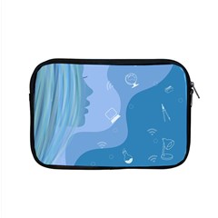 Online Woman Beauty Blue Apple Macbook Pro 15  Zipper Case by Mariart