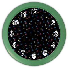 Abstract Texture Color Wall Clock