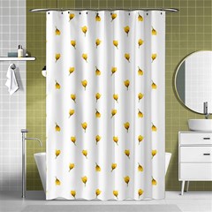 Bright Rose Motif Print Pattern Shower Curtain 48  X 72  (small) 