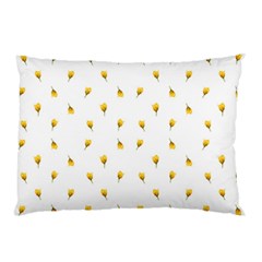 Bright Rose Motif Print Pattern Pillow Case (two Sides) by dflcprintsclothing